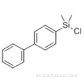 Silano, [1,1&#39;-bifenil] -4-ilclorodimetil- CAS 41081-31-6